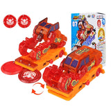 New AULDEY Screechers Wild Burst Deformation Car Action Figures Multi-car Splice Capture Wafer 360 Flip Transformation Car toys
