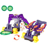 New AULDEY Screechers Wild Burst Deformation Car Action Figures Multi-car Splice Capture Wafer 360 Flip Transformation Car toys