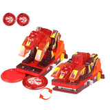 New AULDEY Screechers Wild Burst Deformation Car Action Figures Multi-car Splice Capture Wafer 360 Flip Transformation Car toys