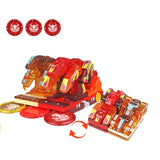 New AULDEY Screechers Wild Burst Deformation Car Action Figures Multi-car Splice Capture Wafer 360 Flip Transformation Car toys