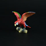 Original genuine wild zoo farm African Savanna lion animal king bird series leopard cat panther Jaguar model toys children gift