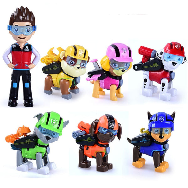 New Style Paw Patrol Dog Anime Figure Puppy Toy Action Figure Model Patrulla Canina Toys For Children Gifts